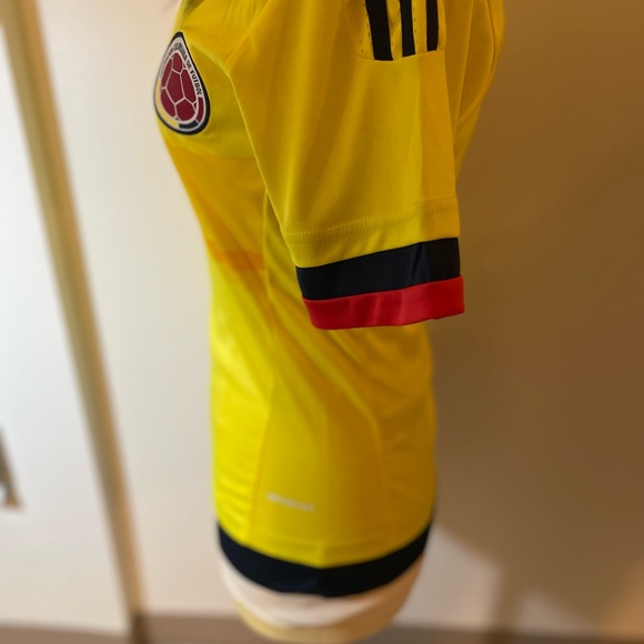 Adidas Performance Ladies Federacion Colombiana De Futbol Yellow Jersey Size XL - Picture 13 of 16